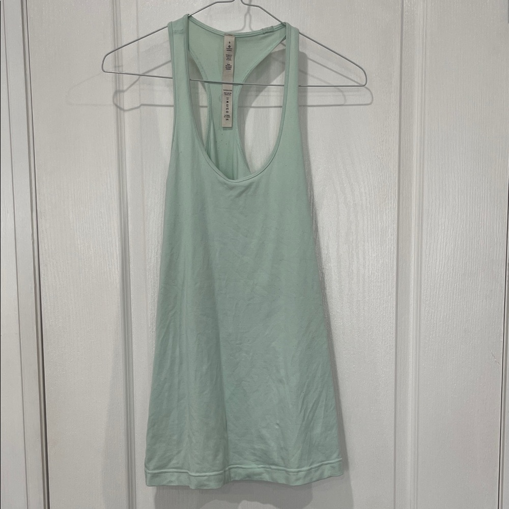 Lululemon Mint Green Racerback Tank Top